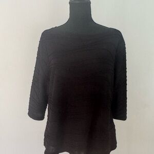 Vetements Black Textured Fabric